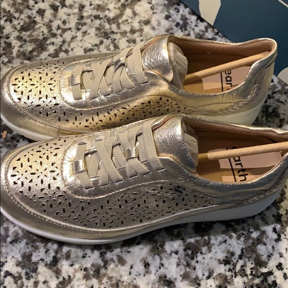 Metallic Perforated Sneakers - Picture 2 of 4